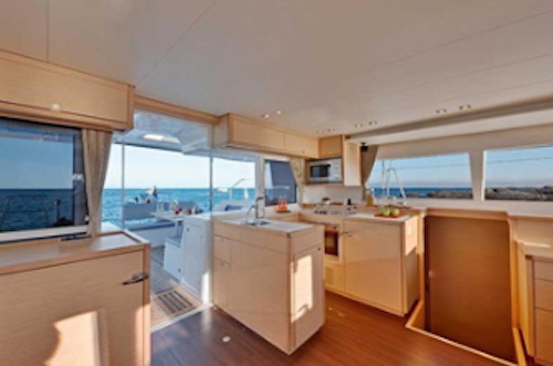 Bareboat Catamaran Lagoon 450 SporTop photo 4