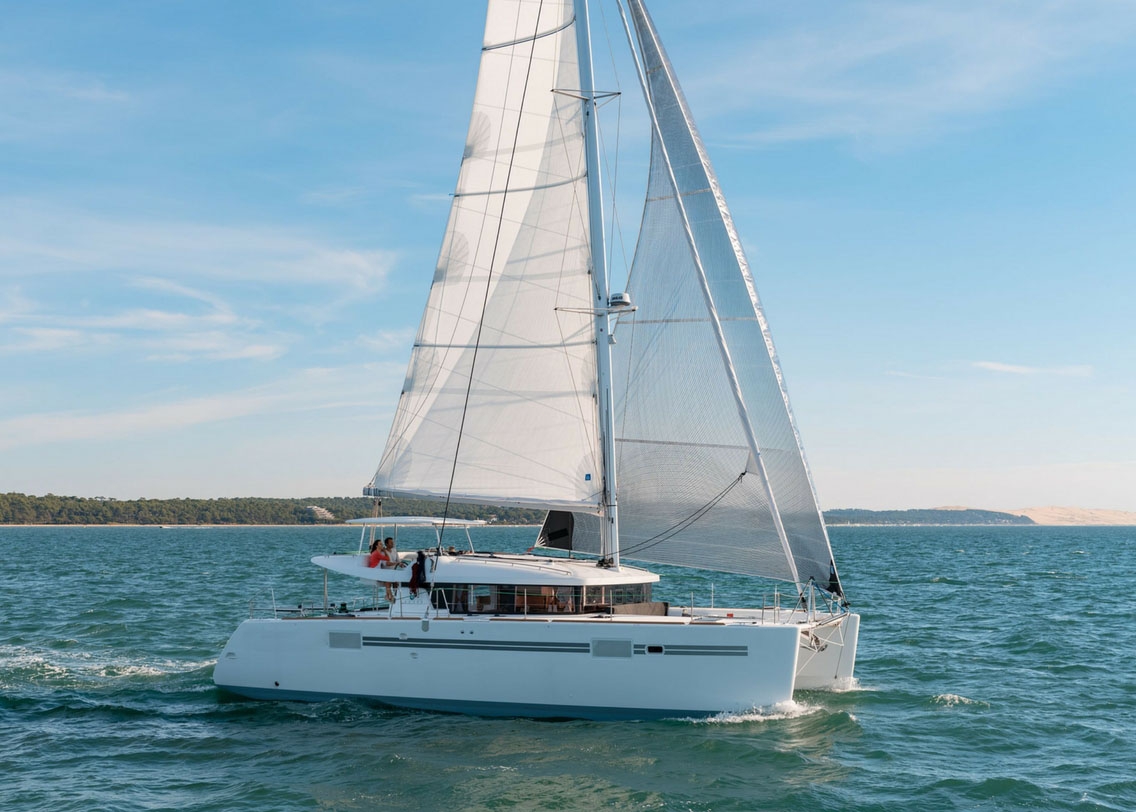 Bareboat Catamaran Lagoon 450 Sportop (2017)