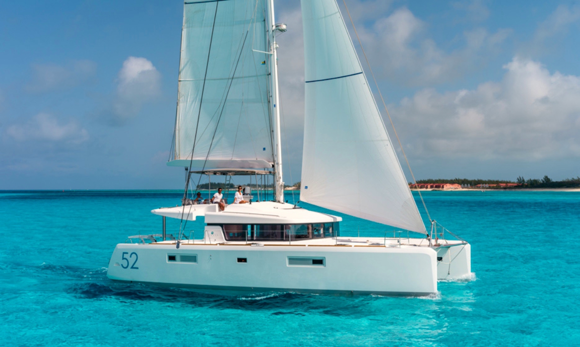 Bareboat Catamaran Lagoon 52 F with Watermaker & A/C