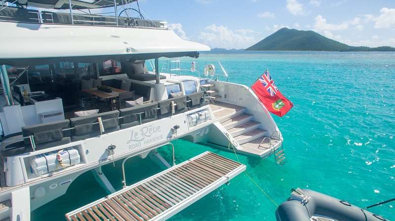 Luxury Crewed Catamaran LE REVE photo 4