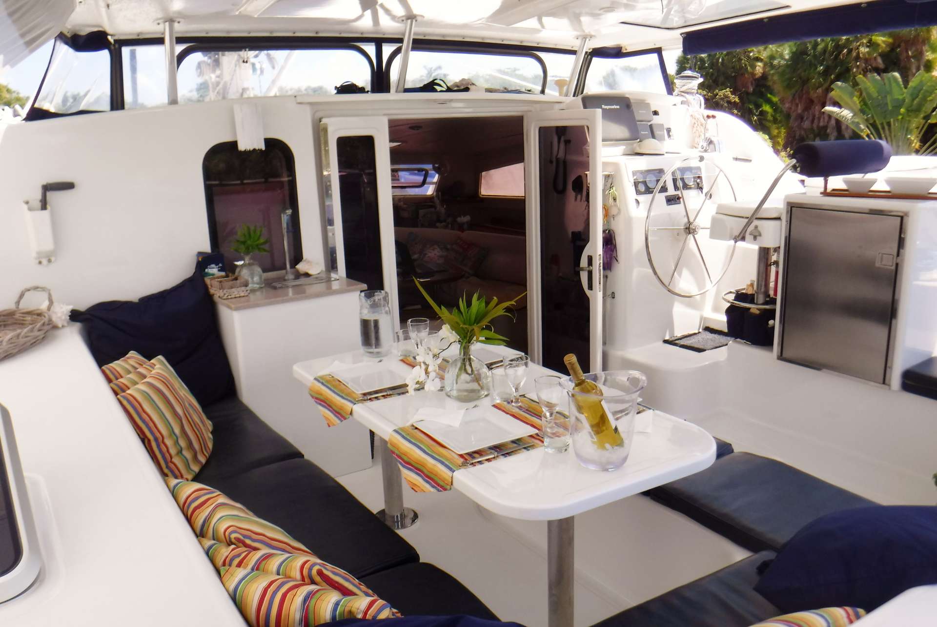 Luxury Crewed Catamaran DREAMING ON photo 4