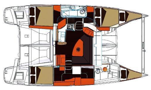 Bareboat Catamaran Lipari 41