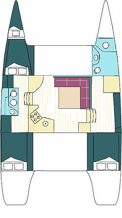 Bareboat Catamaran Lipari 41 photo 5