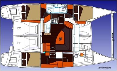 Bareboat Catamaran Lipari 41 photo 3