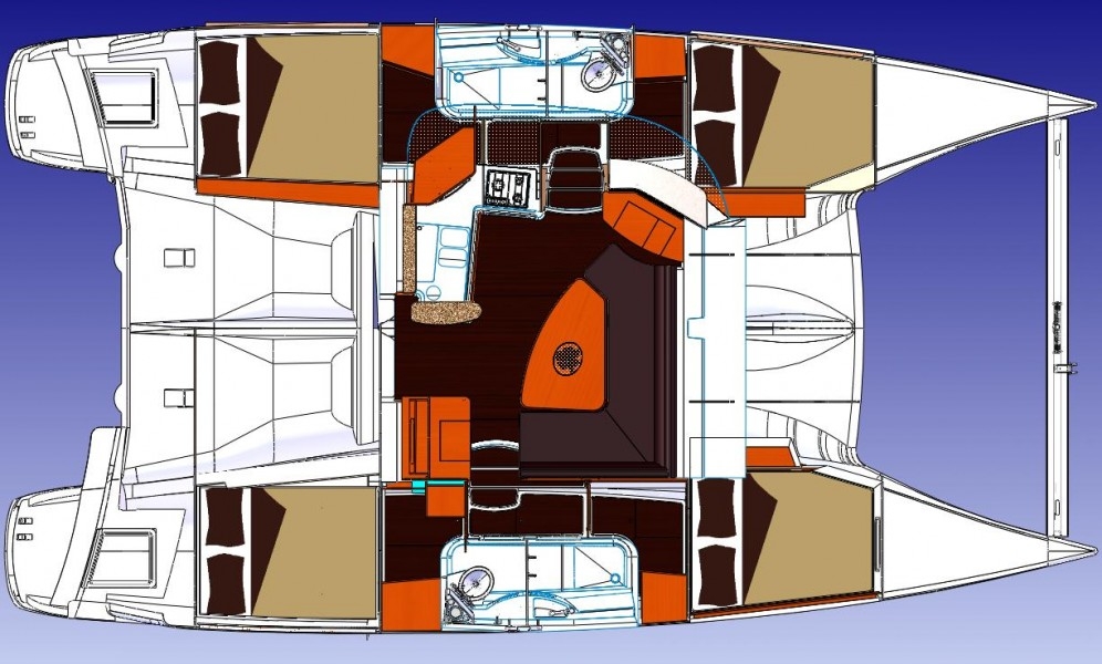 Bareboat Catamaran Lipari 41 photo 4