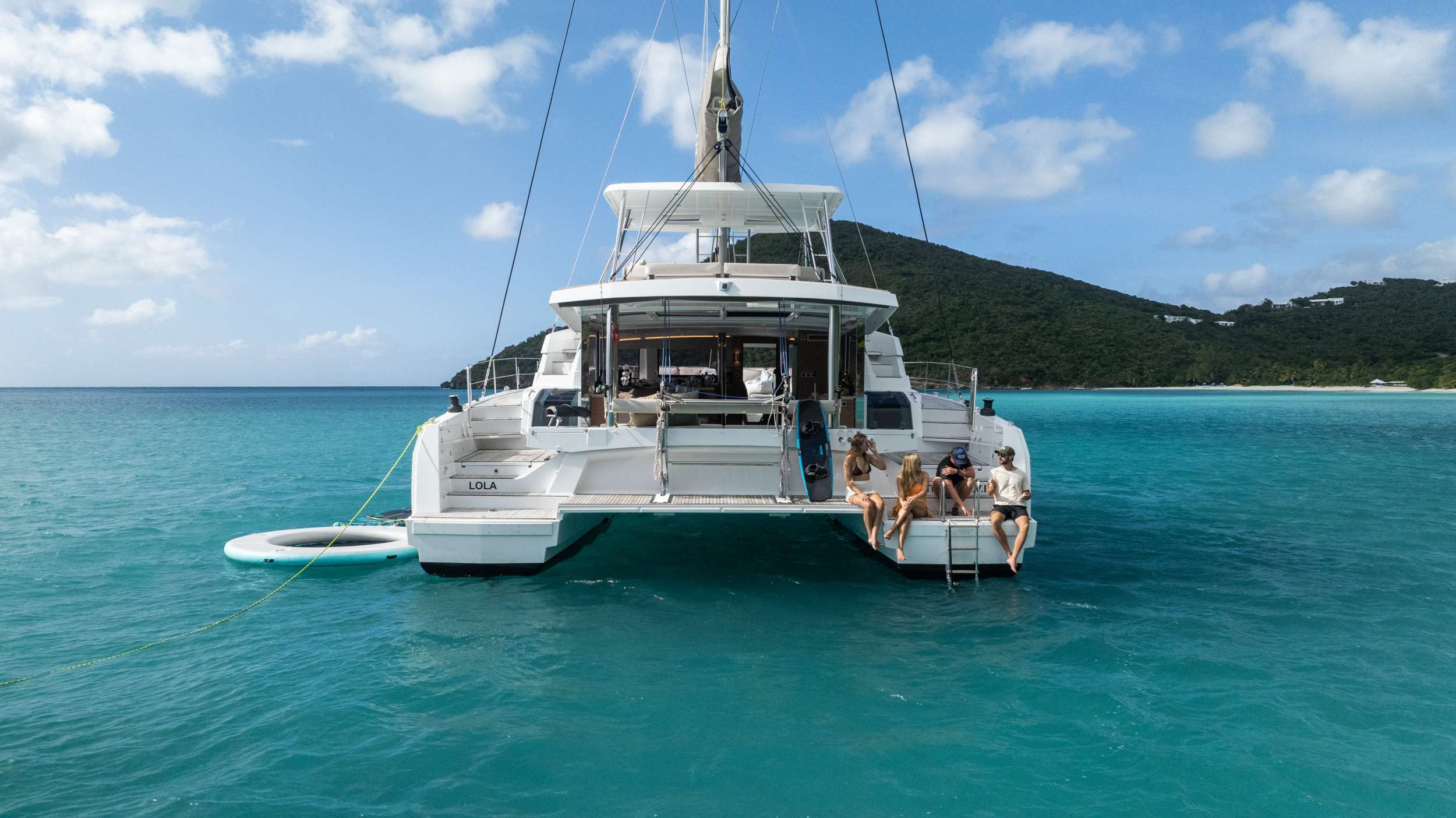 Crewed Catamaran LOLA photo 5