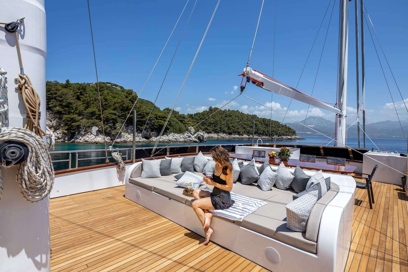 Luxury Crewed Sailing Yacht LOVE STORY photo 5