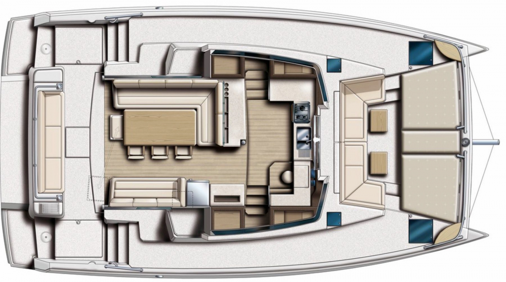 Bareboat Catamaran LU CASA photo 7