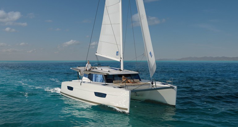 Bareboat Catamaran Lucia 40