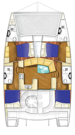 Bareboat Catamaran Matrix Vision 450 photo 3