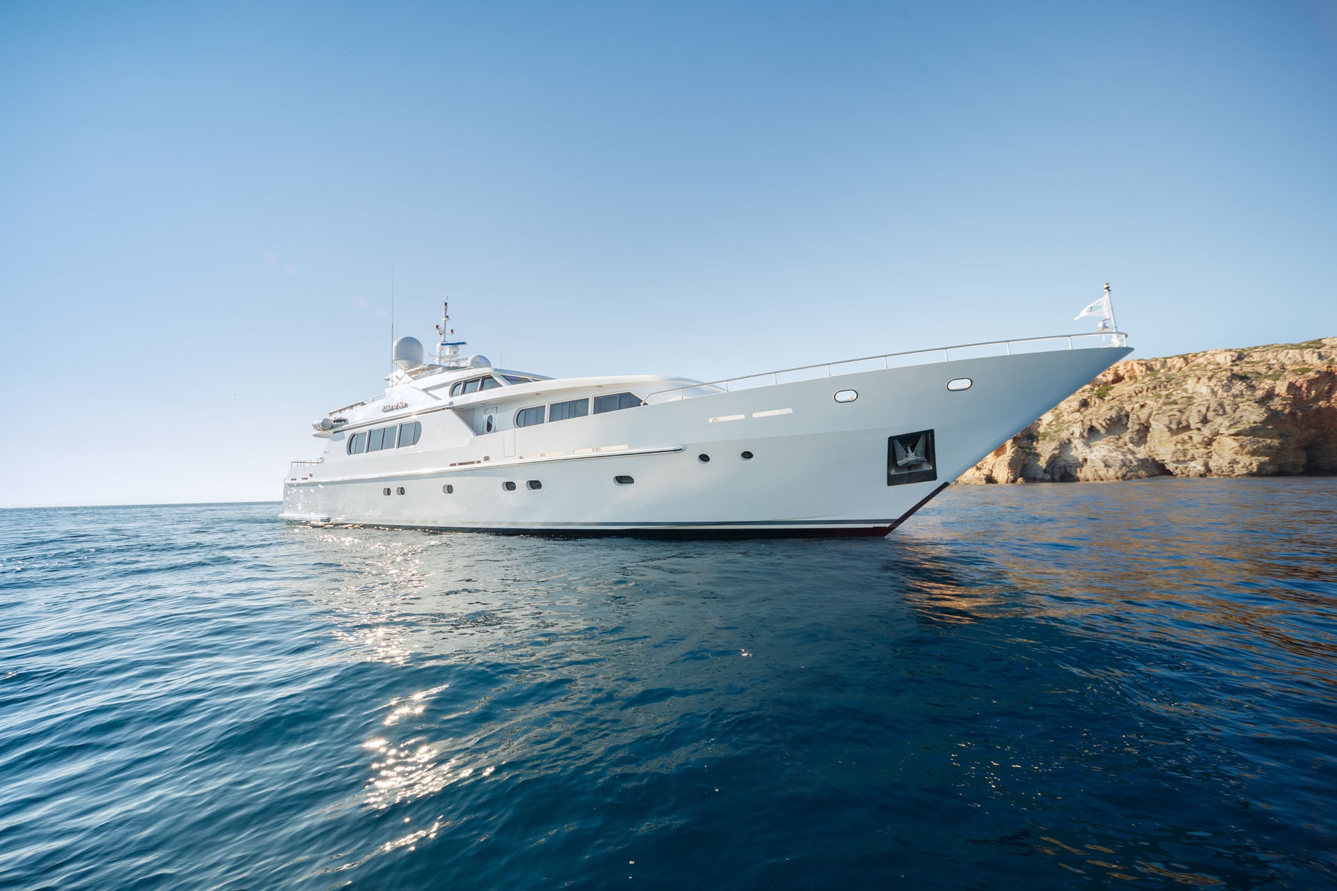 Luxury Crewed Motor Yacht MILOS AT SEA photo 3