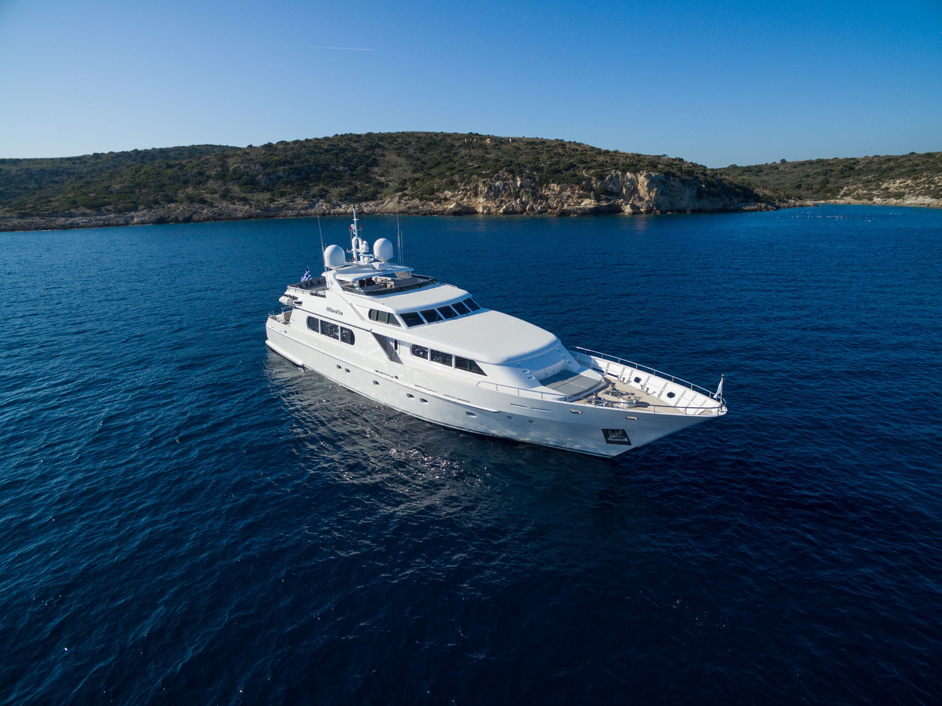 Luxury Crewed Motor Yacht MILOS AT SEA photo 4