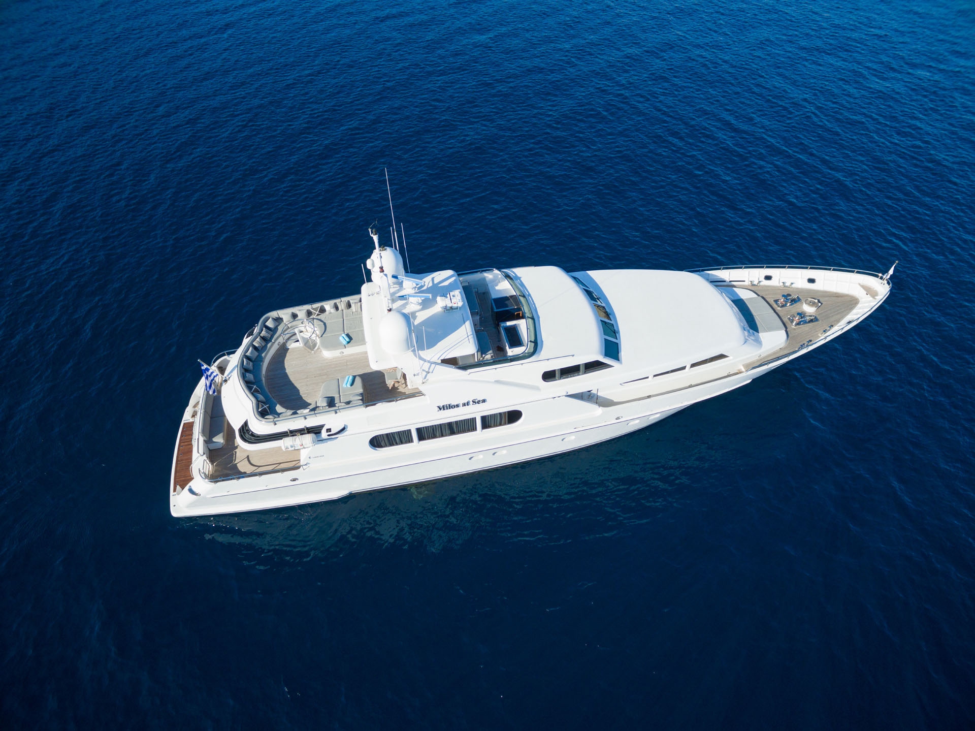 Luxury Crewed Motor Yacht MILOS AT SEA photo 5