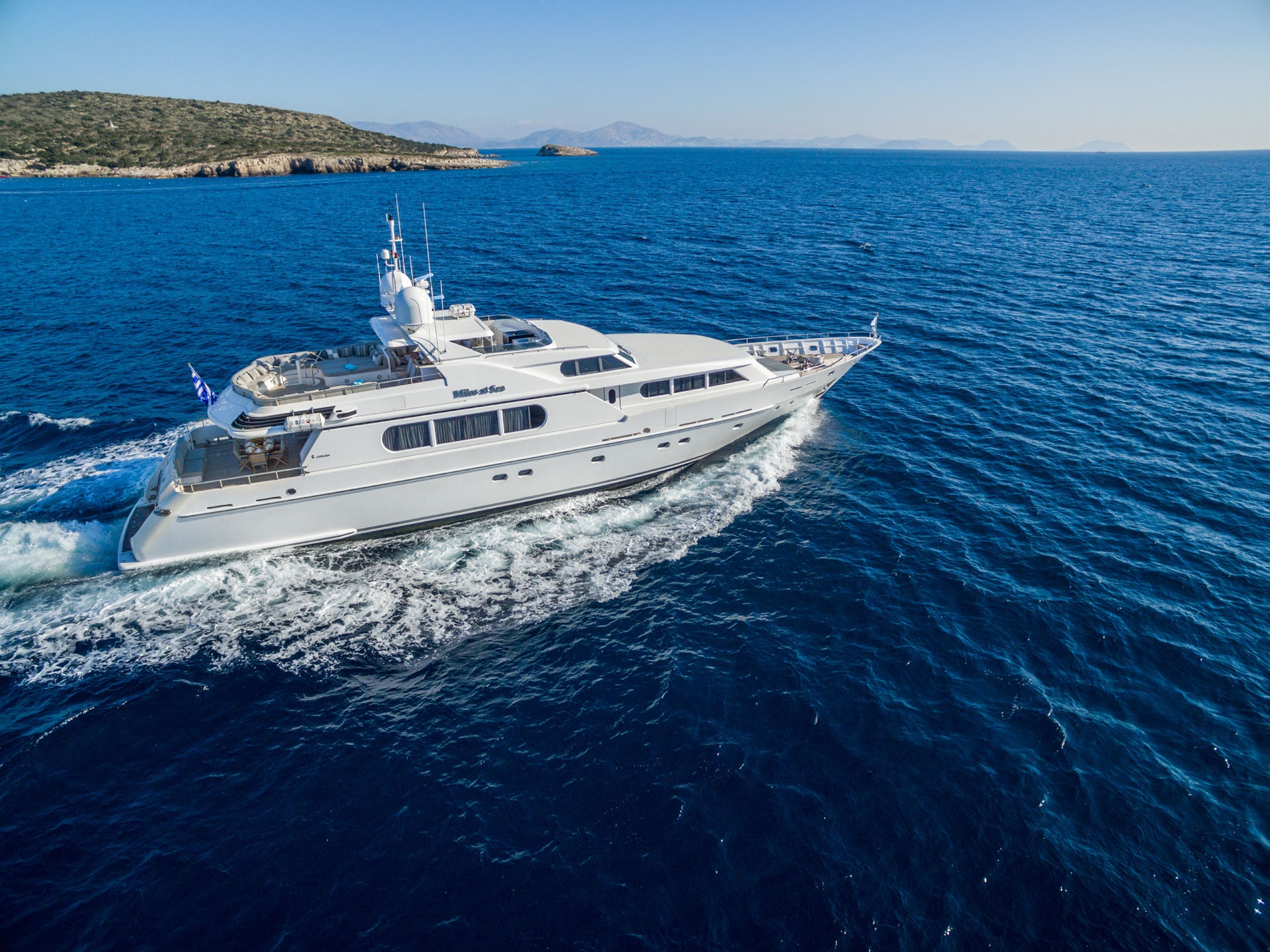 Luxury Crewed Motor Yacht MILOS AT SEA photo 6