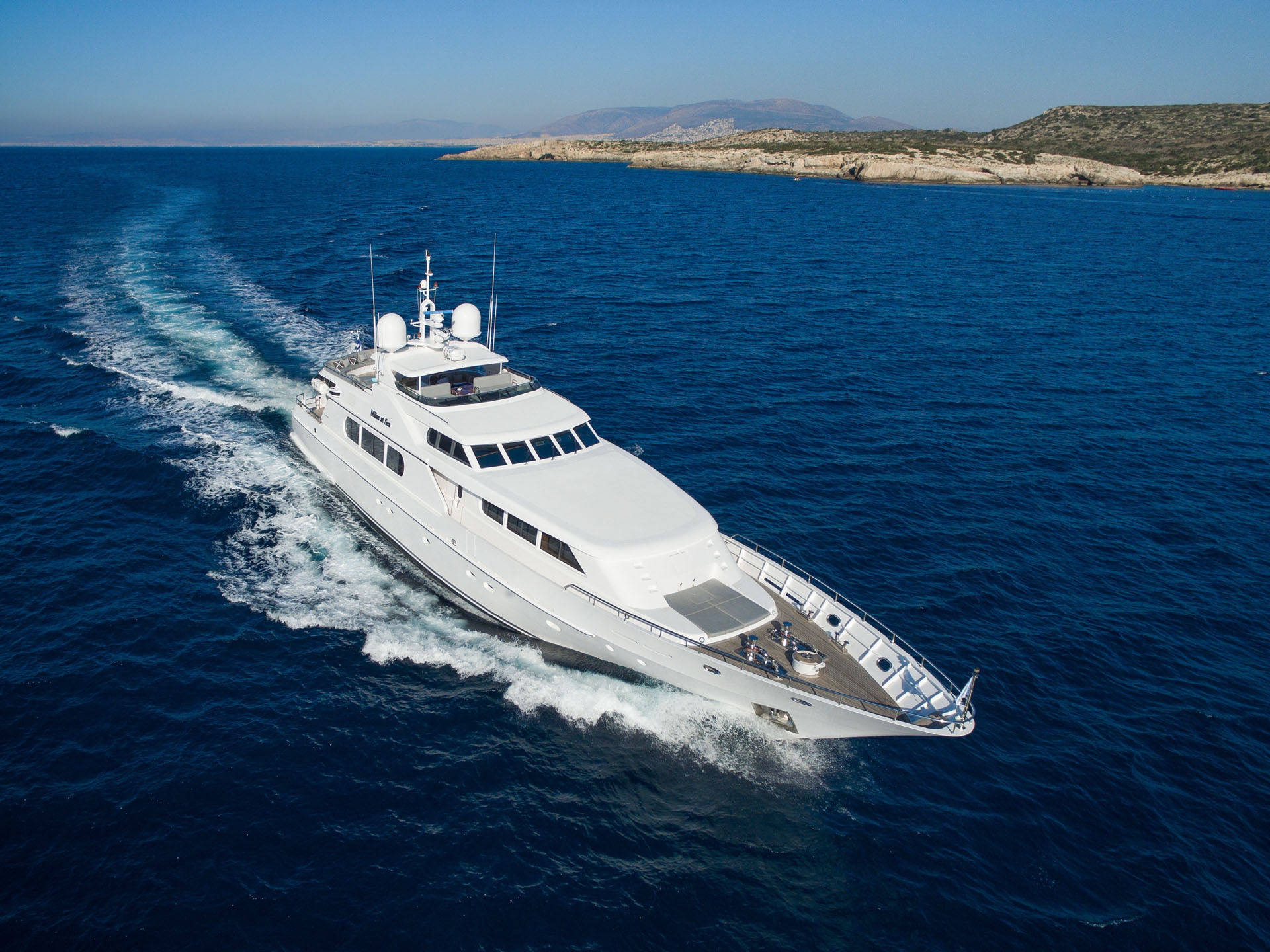 Luxury Crewed Motor Yacht MILOS AT SEA photo 7