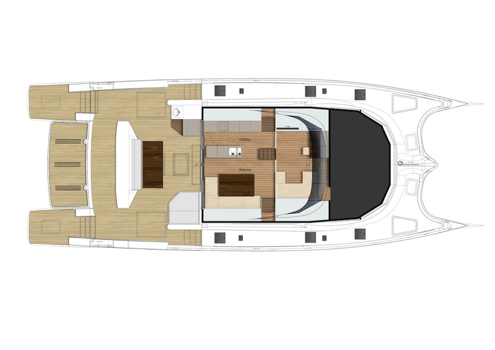 Crewed Power Catamaran MOONDANCE photo 8
