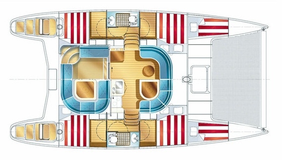 Bareboat Catamaran Nautitech 40 photo 6