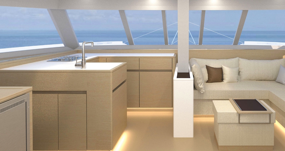 Bareboat Catamaran Nautitech 46 Fly (2019) photo 6