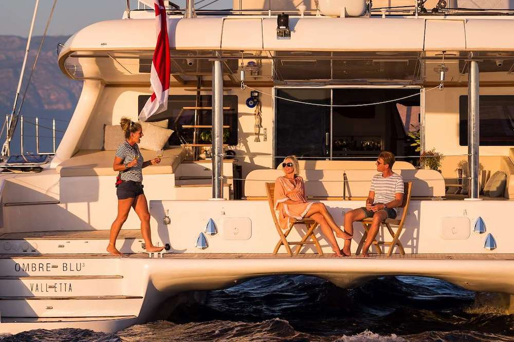 Luxury Crewed Catamaran OMBRE BLU photo 5