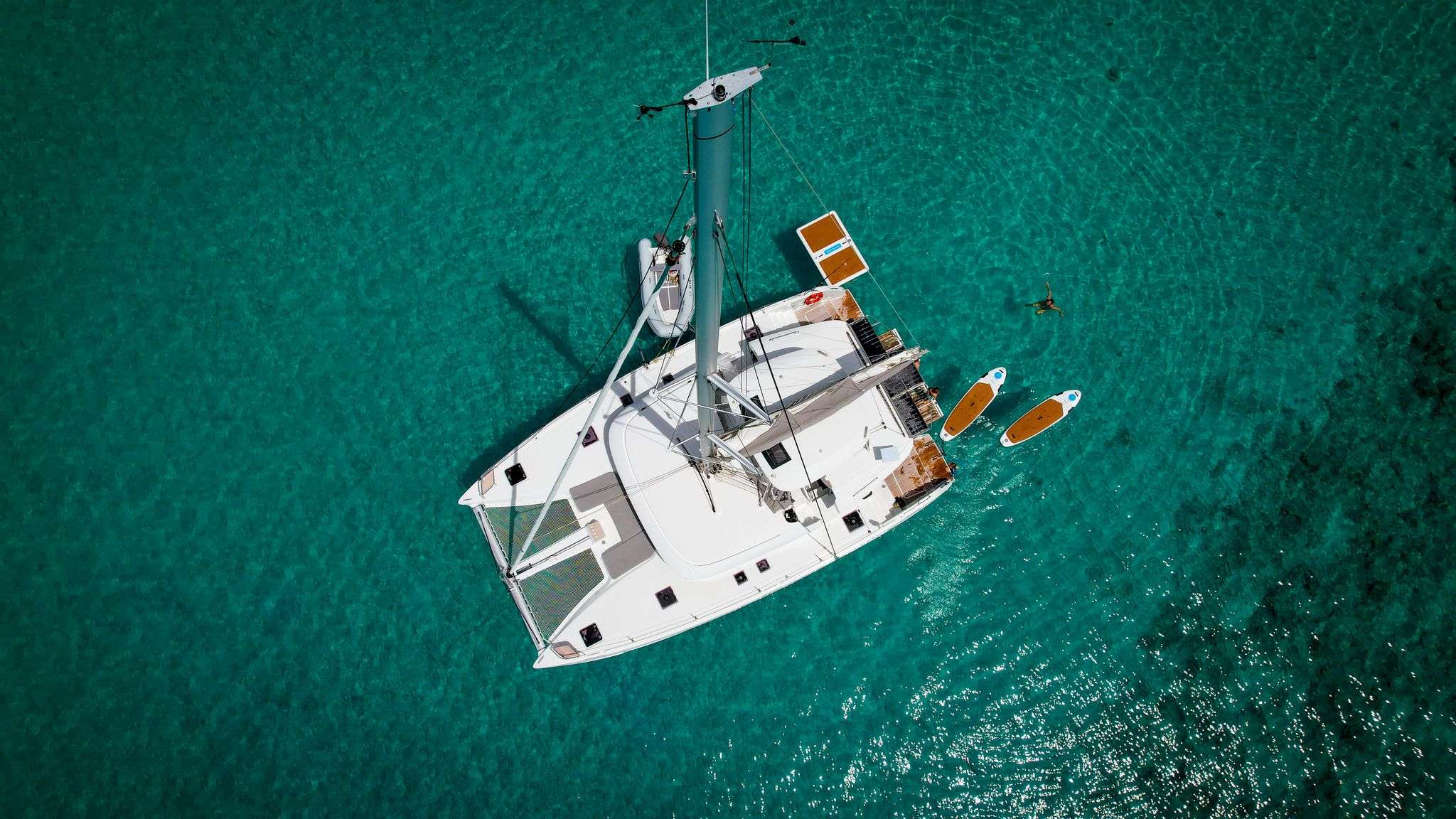 Crewed Catamaran ON A WHIM III photo 3