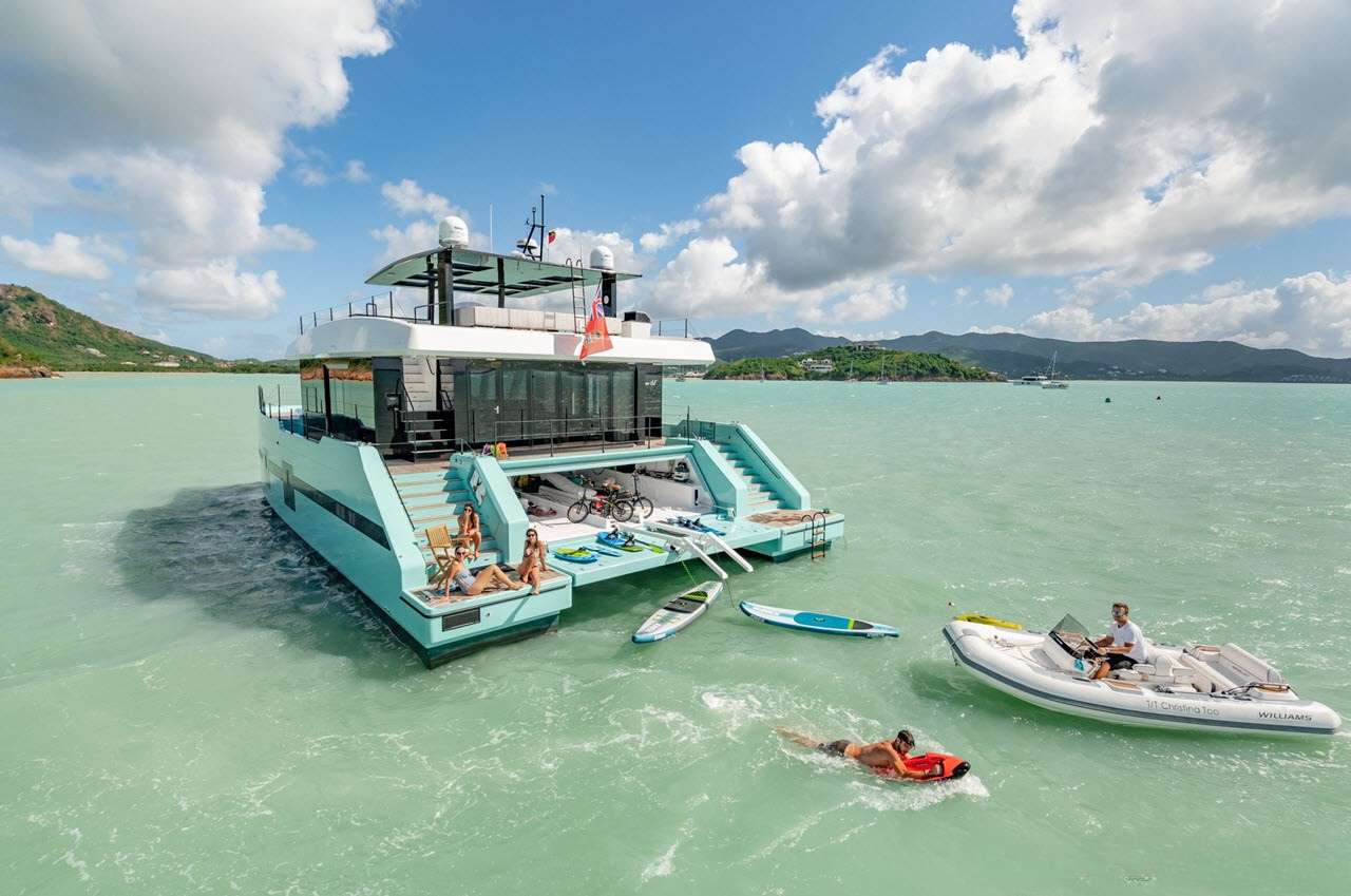 Crewed Power Catamaran ORCA photo 6