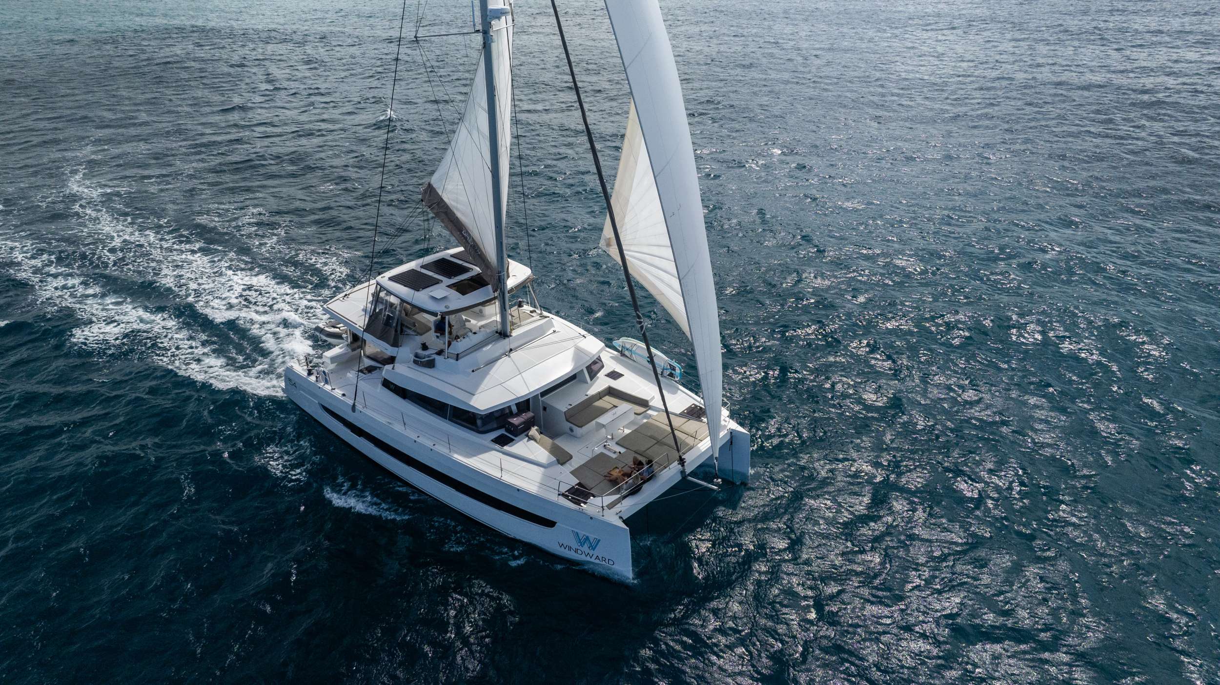 Crewed Catamaran OUT OF THE BLUE photo 3