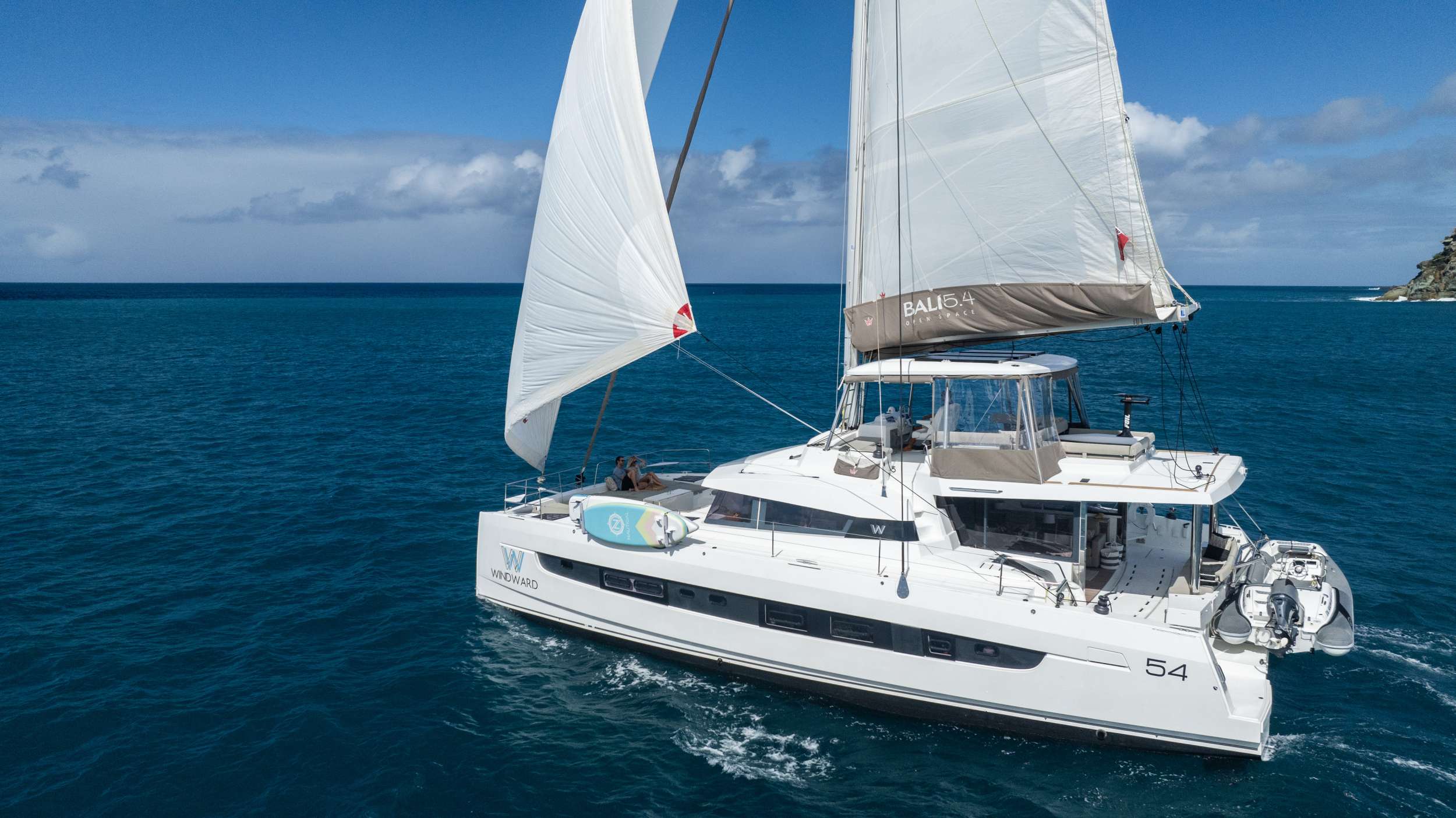 Crewed Catamaran OUT OF THE BLUE photo 4