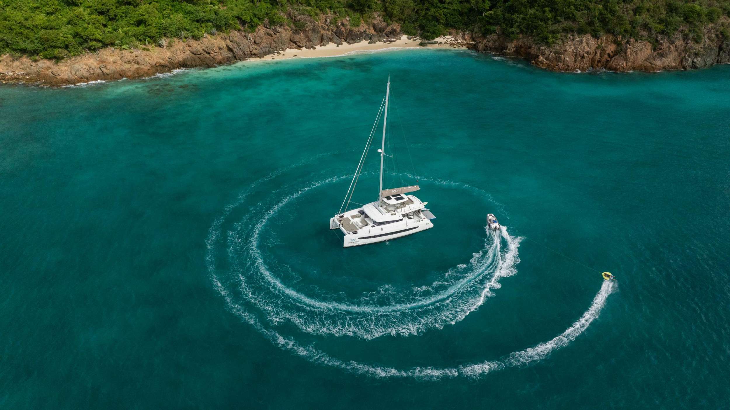 Crewed Catamaran OUT OF THE BLUE photo 5