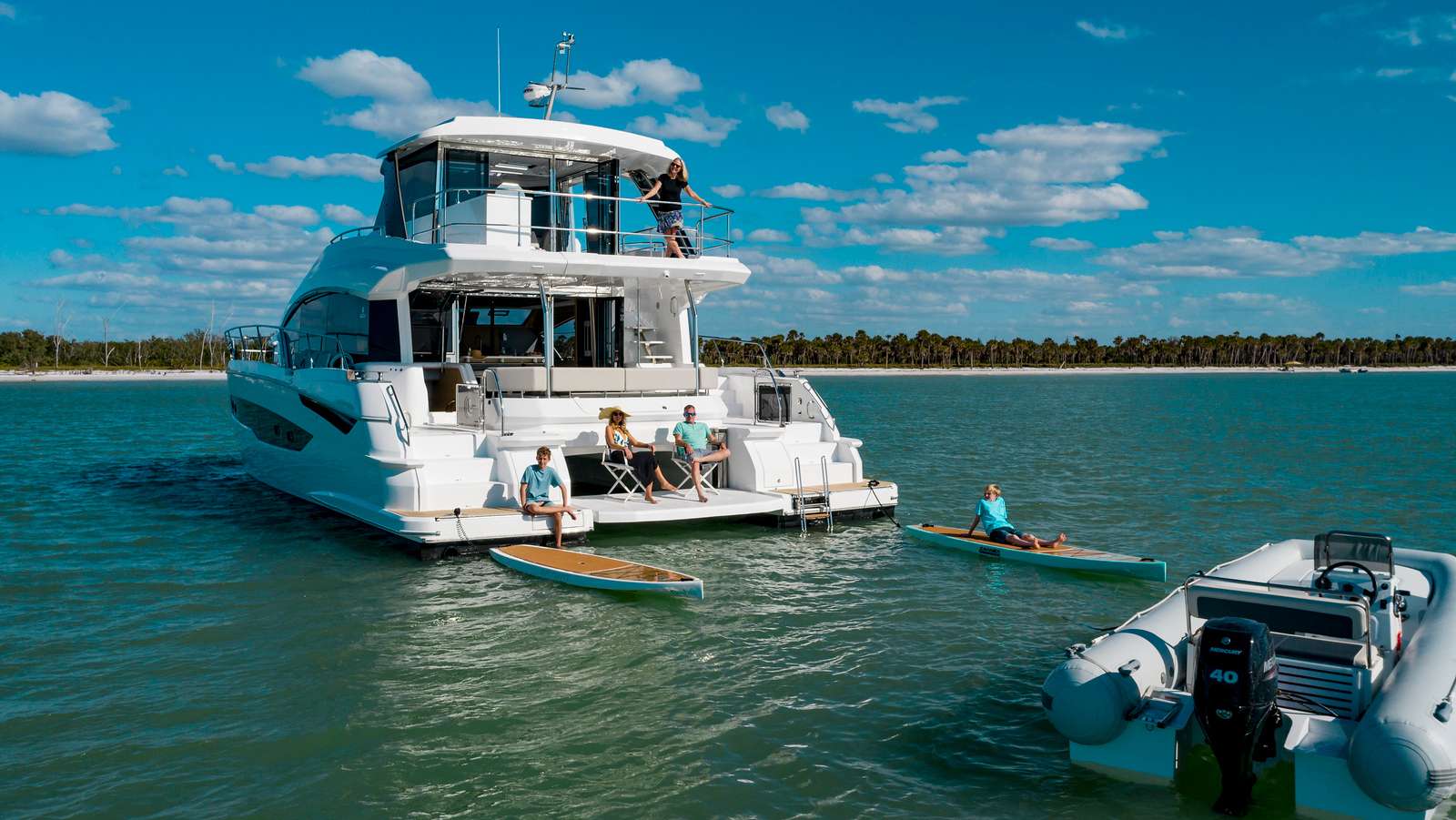 Luxury Crewed Catamaran PAINTED PELICAN photo 3