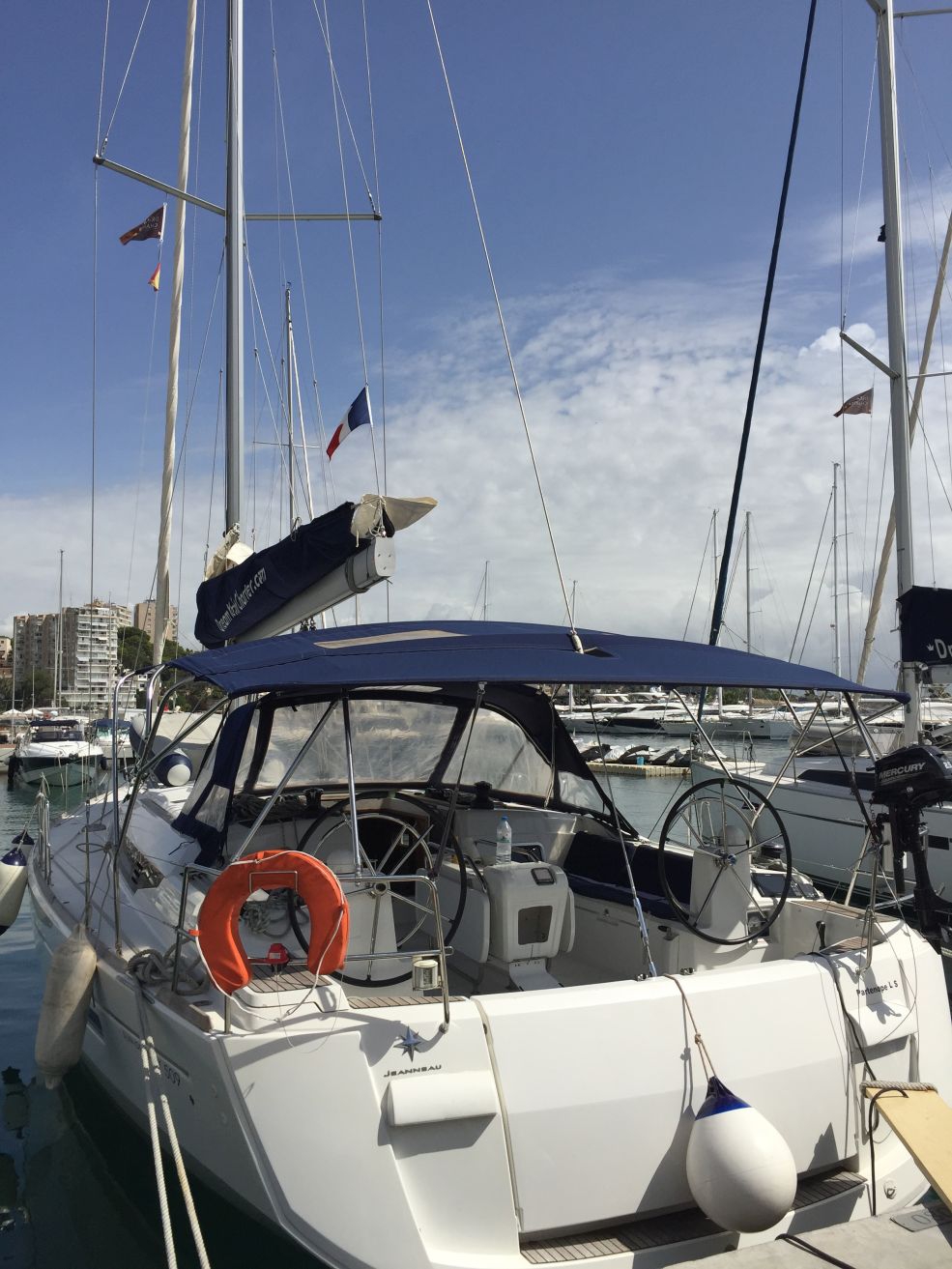 Bareboat Sailing Yacht PARTENOPE photo 5