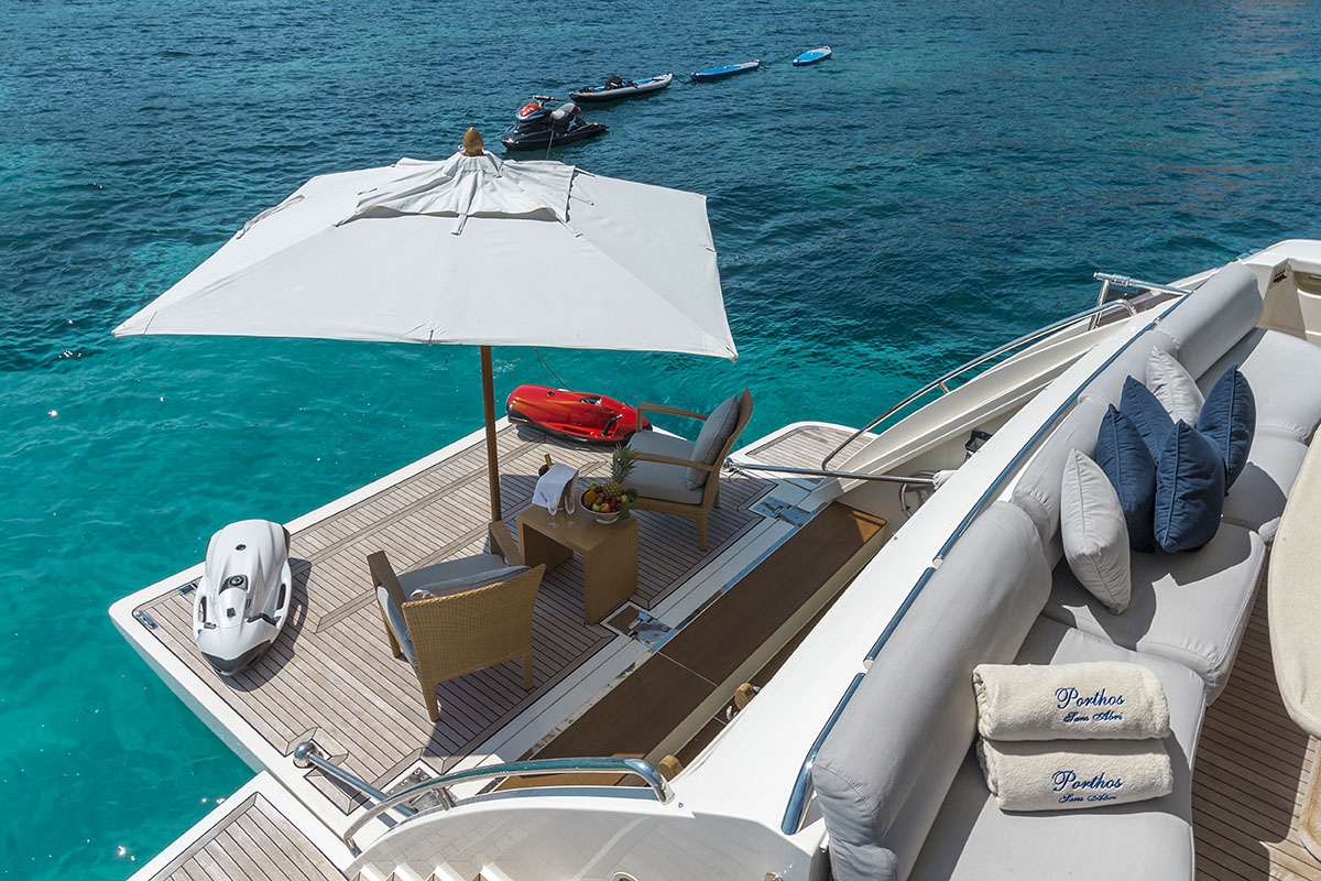 Crewed Motor Yacht PORTHOS SANS ABRI photo 6