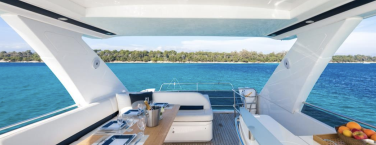 Crewed Motor Yacht Princess 64 Fly Blue photo 6