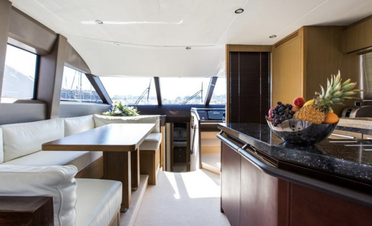 Crewed Motor Yacht Princess 64 Fly Blue photo 8