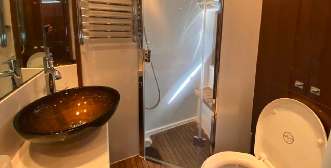 Crewed Motor Yacht Princess 64 Fly White photo 7