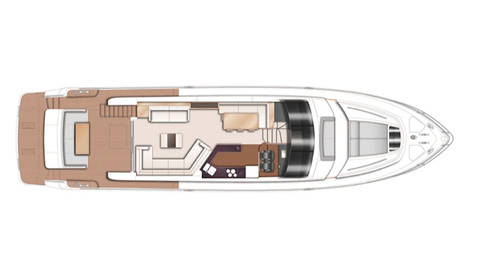 Crewed Motor Yacht Princess 72 photo 3