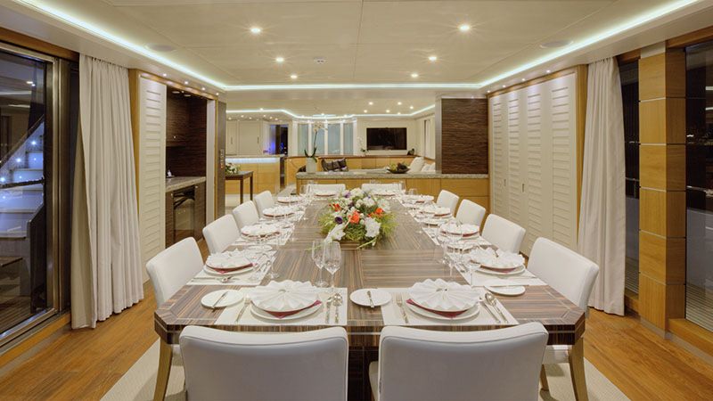 Luxury Crewed Motor Yacht QUARANTA photo 4