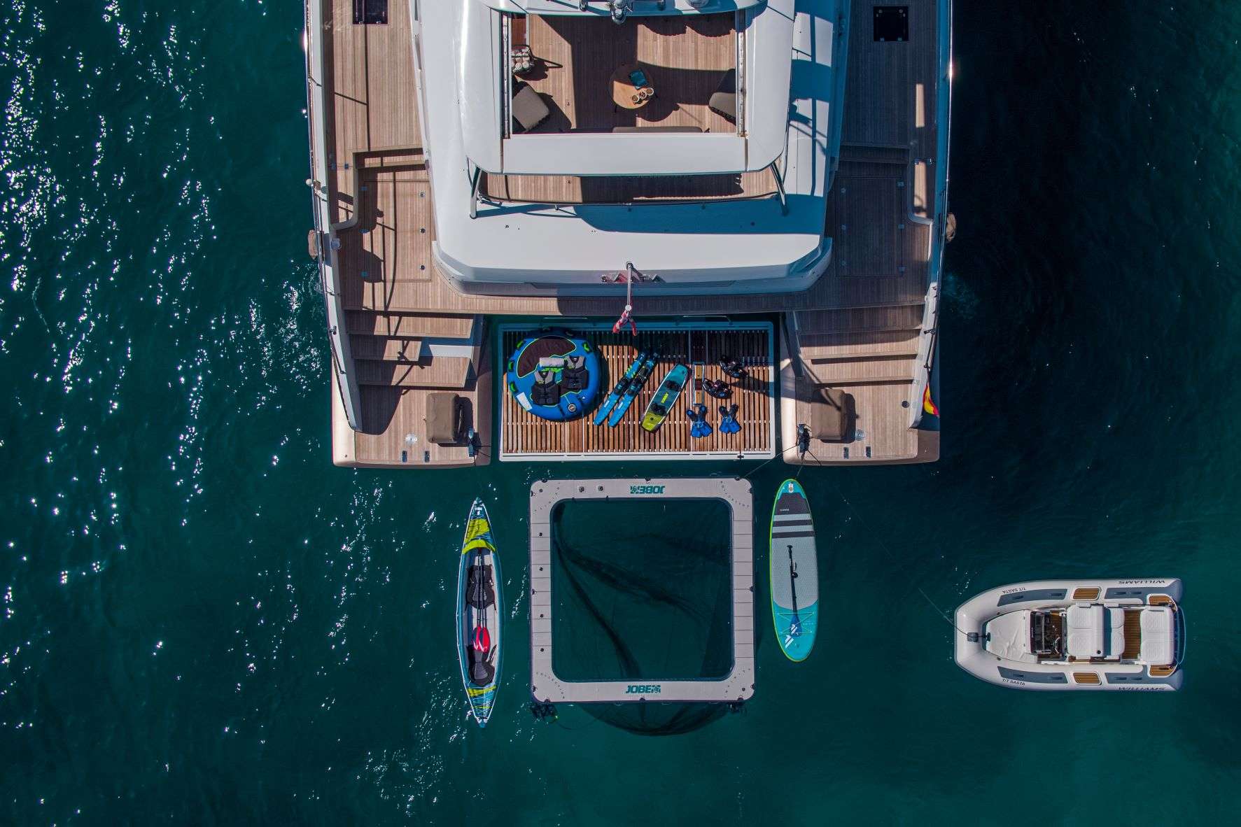 Crewed Power Catamaran SASTA photo 4