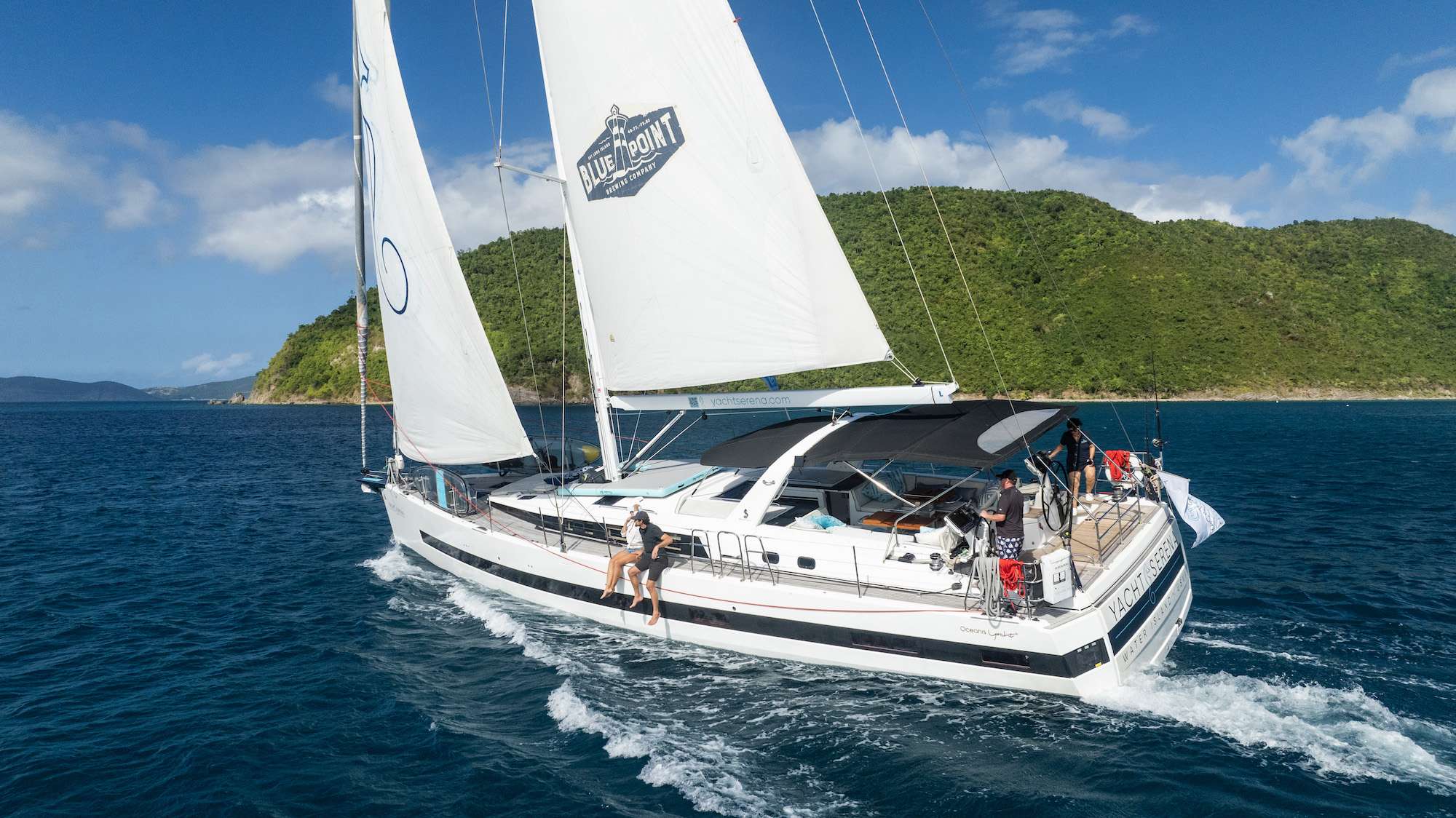 Crewed Sailing Yacht SERENA photo 3