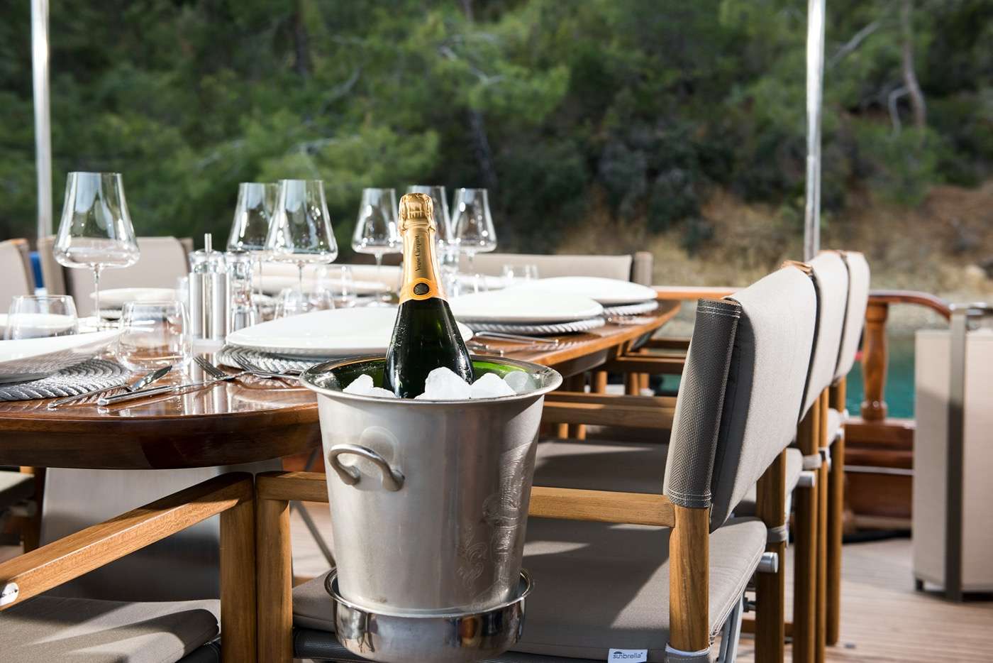 Crewed Motor Sailer SERENAD A photo 6