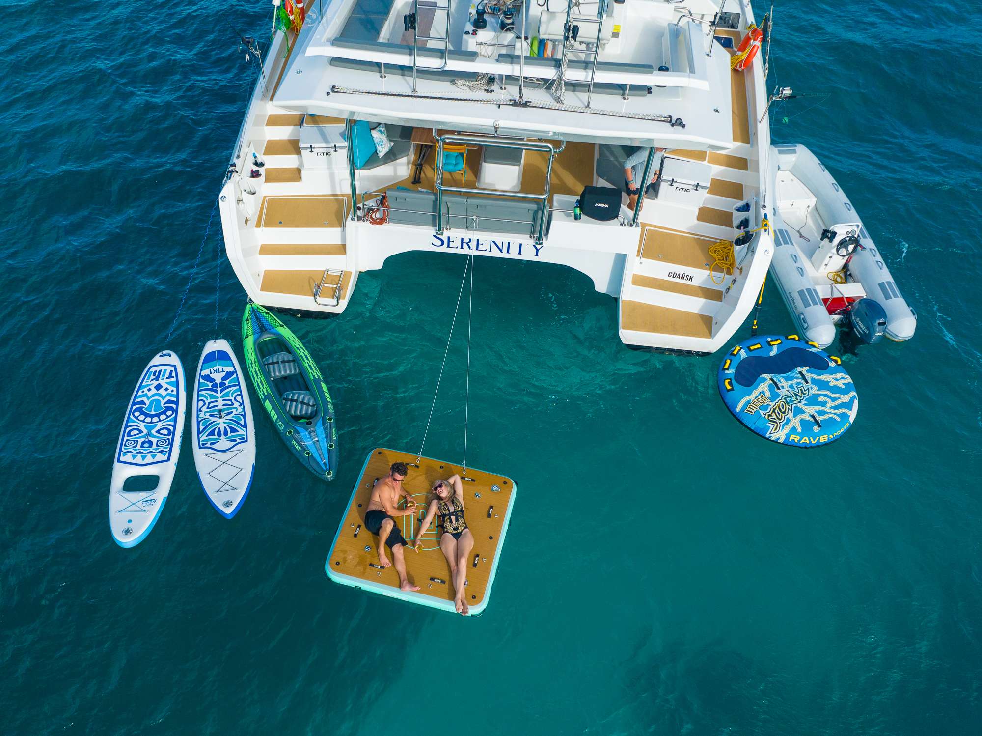 Crewed Catamaran SERENITY photo 4