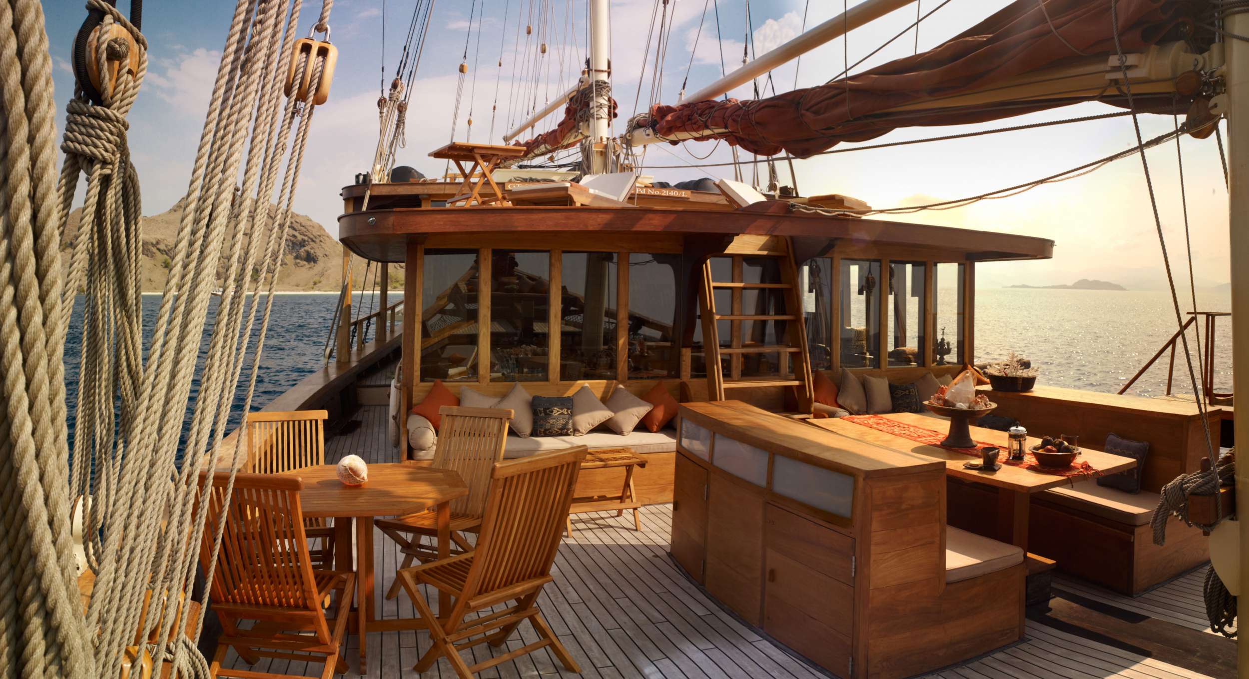 Luxury Crewed Sailing Yacht SI DATU BUA photo 5