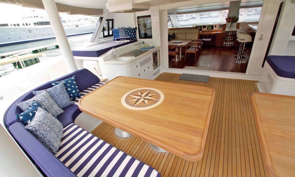 Luxury Crewed Catamaran SKIMMER photo 3