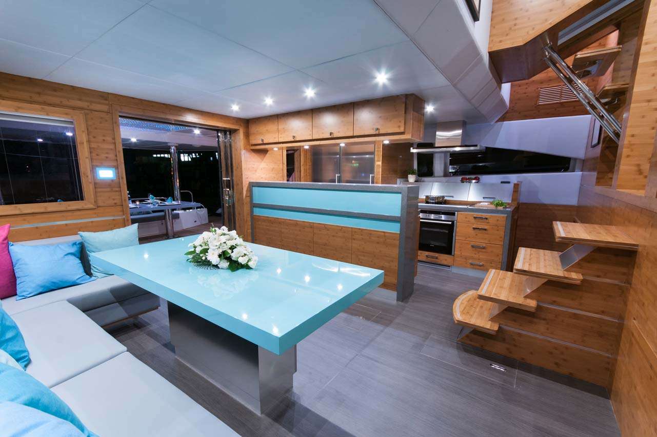 Crewed Power Catamaran SKYLARK photo 8