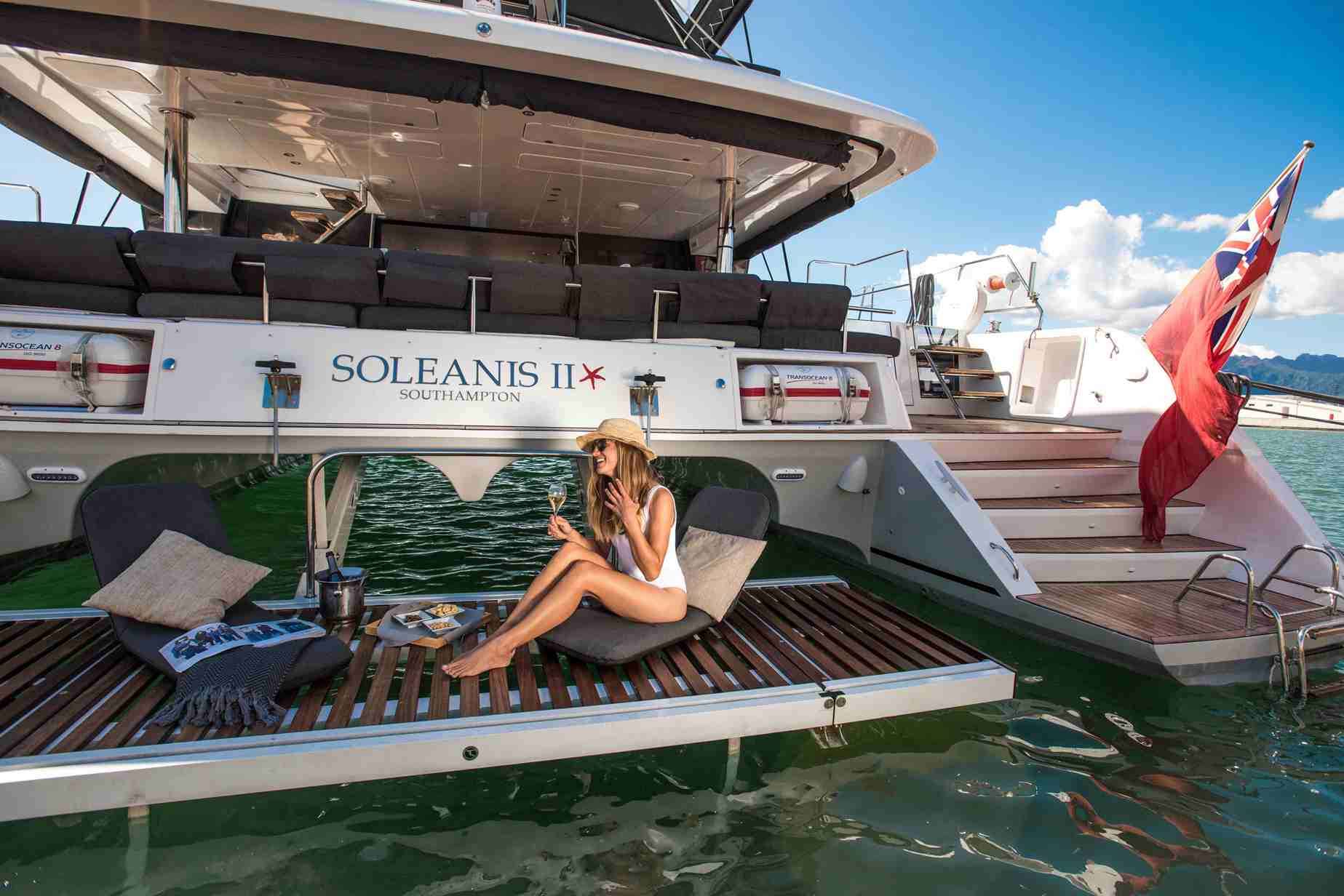 Luxury Crewed Catamaran SOLEANIS II photo 5