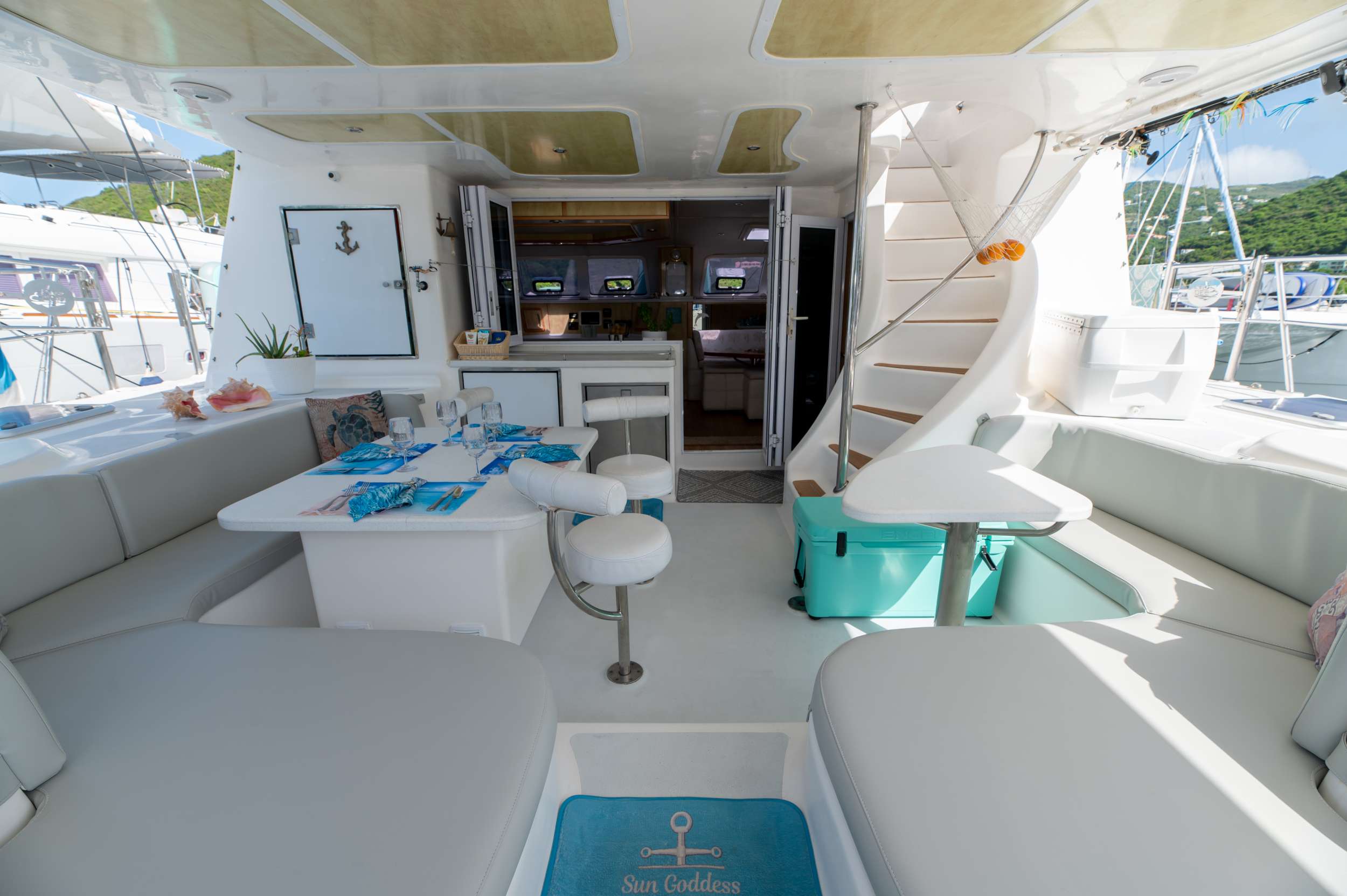 Luxury Crewed Catamaran SUN GODDESS photo 3