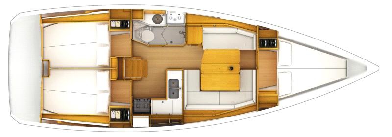 Bareboat Sailing Yacht Sun Odyssey 379