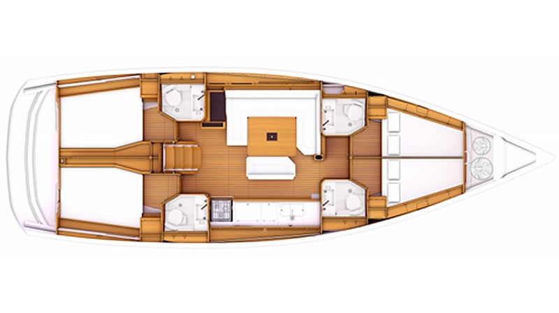 Bareboat Sailing Yacht Sun Odyssey 469