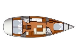 Bareboat Sailing Yacht Sun Odyssey 49i photo 4