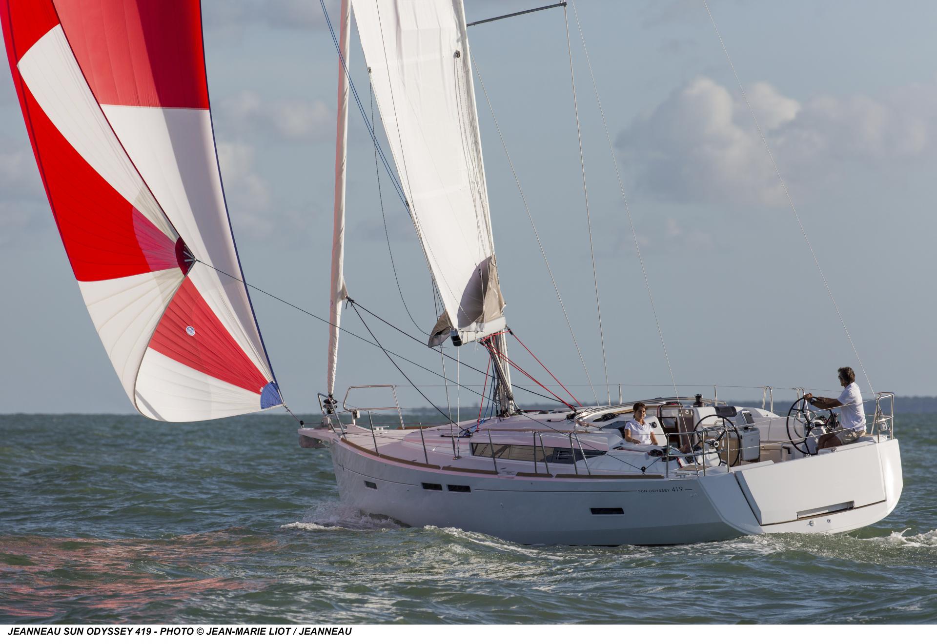 Bareboat Sailing Yacht SUN ODYSSEY 419 photo 5