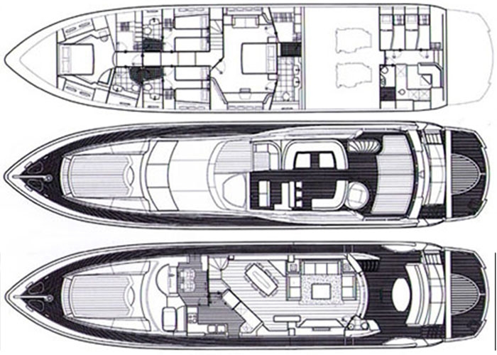 Crewed Motor Yacht Sunseeker 90 photo 4